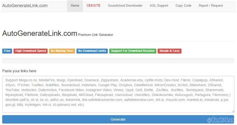 autogeneratelink mega|Mega.nz .